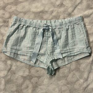 Victorias Secret Sleep Shorts Striped Size Large